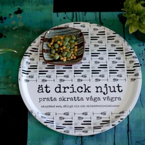 Bricka dia 38 cm, NJUT - Erika Tubbin