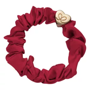Scrunchie, Vinröd Silkes snodd - byEloise
