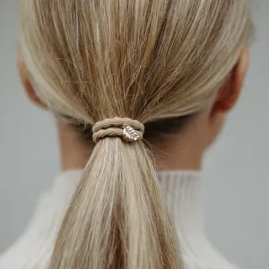 Snodd, Kamelfärgat med guldlöv - byEloise