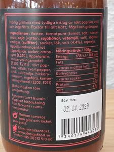BBQ Sås, Smoky & Hot Fire - BBQ Gypsy Smoke