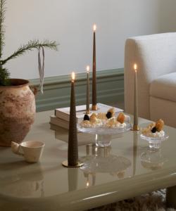 Kalenderljus Konljus, Hasselnöt, 37 cm - Ester & Erik