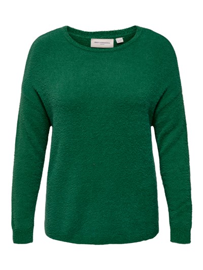 Stickad tröja Grön (Piumo) - ONLY Carmakoma