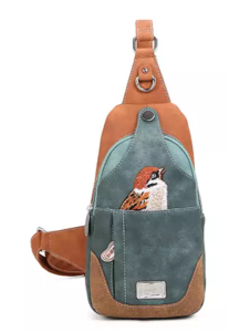 Ryggsäck Taltrast, Cognac / Petrol - HI-DI-HI