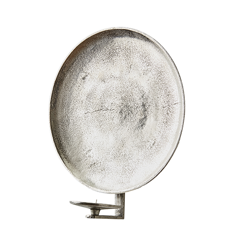 CARTER Väggljushållare (S) Rå antik silver - Affari