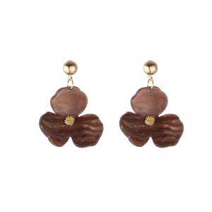Örhängen, Hängande brun blomma - Gemini