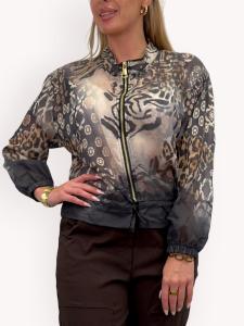 Blusjacka med dragkedja, Animalprint, Gigi - Gemini   BERÄKNAD LEV: AUG