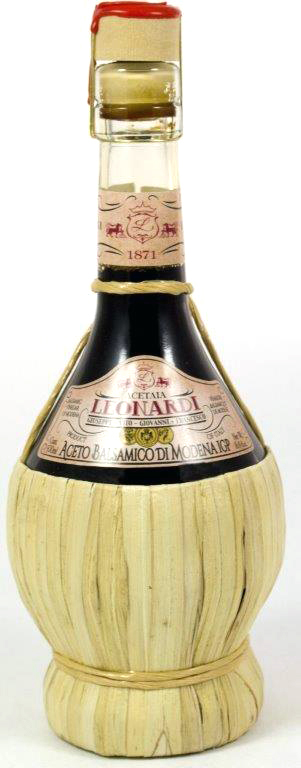 Balsamico Chianti i bastklädd flaska - Leonardi Sole Mio