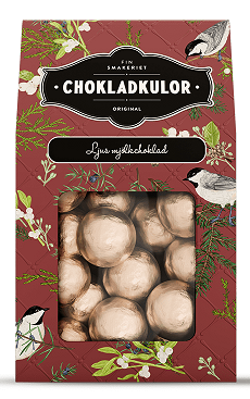 Chokladkulor Mjölkchoklad (Fåglar) - Finsmakeriet