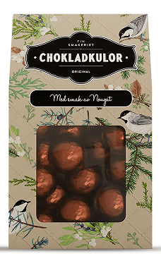 Chokladkulor Nougat (Fåglar) - Finsmakeriet