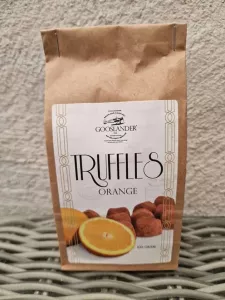 Chokladtryfflar Apelsin, Brun påse, 100 g - Gooslander