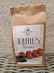 Chokladtryfflar Lakrits, Brun påse, 100 g - Gooslander