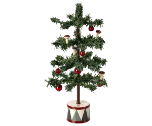 Christmas tree 16 cm med belysning 2024  - Maileg