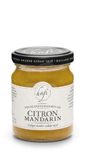 Marmelad med smak av citron och mandarin - Hafi
