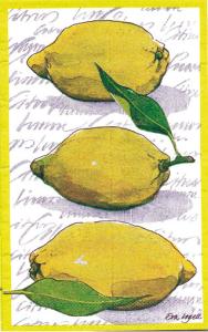 Servetter - Citroner (Buffé-format)