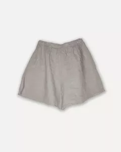Linneshorts Taupe, Emla - Linen Attitude (Reunion)