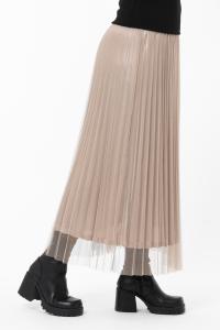 Tyllkjol Caffe Latte, Vändbar, Clemence - Capri Collection