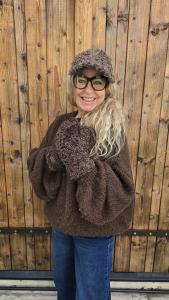 Tumvante i teddy, Brun - Soulful Fashion