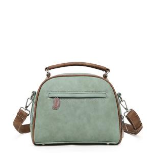 Hand/Axelremsväska Rödhake, Grön / Brun - HI-DI-HI    LEV JAN