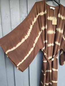Kimono, Tie Dye Brun / Beige, Mora - Coconut Milk