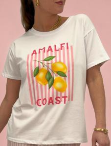 T-shirt, Amalfi Rosa - Gemini