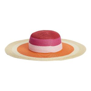 Stråhatt, Randig Röd mix, Josephine - the moshi