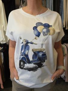 T-shirt Inze, Scooter Marin - Soulful Fashion