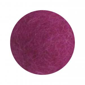 Mörk lila blomma i tovad ull, stor (17529) - Én Gry & Sif