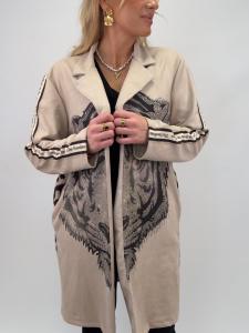 Jacka med tiger (lång), Gloria - Gemini