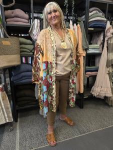 Kimono i bruna nyanser, Katja nr 6 - Love Forever