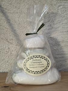 Doftstenar Pebbles - Champagne (Olive/Vit)