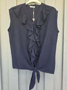 Topp med volang och knyt, Marin Miranda - Caramelle Fashion