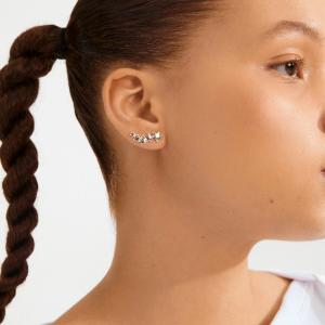 Örhängen Ava, Silverpläterad - Pilgrim