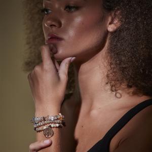 Armband Brun, Livets Träd (Set om 3 länkar), Norea  - the moshi