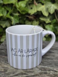 Mugg Randig Grön, Jag är lärare - Gamla Stans Kreativa