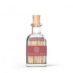 Eldstickan tändstickor, vinröd