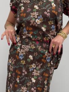 Kjol Blommig, Brun Enya - Gemini    BERÄKNAD LEV: JAN/FEB