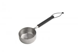 Ernst Decilitermått i svart trä och metall