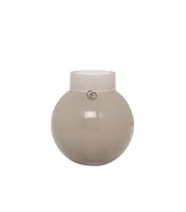 Ernst Glasvas Rund D13 H14, Beige