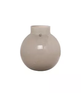 Ernst Glasvas Rund D21 H22, Beige