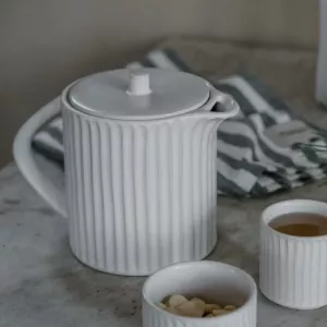 ERNST Skål, Räfflad Naturvit