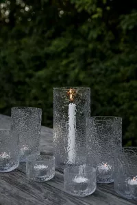 ERNST Ljuslykta för kronljus, mönstrad d11 h25 cm