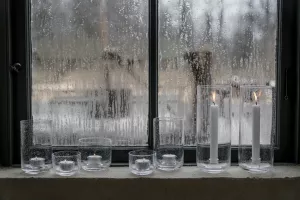 ERNST Ljuslykta värmeljus, 10x9 cm