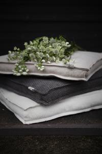 ERNST Sittdyna 45x45cm Svart/Beige