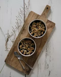 ERNST Ugnsfast form d12 h4 cm naturvit