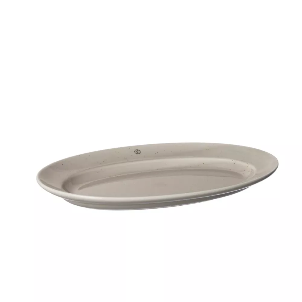 ERNST Uppläggningsfat Porslin Sand 18x30cm