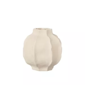 ERNST Vas Stengods d10 h10 cm Naturvit Organisk Form
