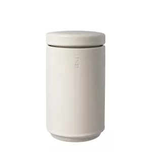 ERNST Vit Blank Förvaringsburk med lock d11 h19cm