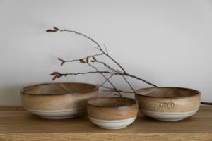 Ernst Skål, Brun / Natur (Dia: 14cm)