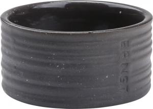 ERNST ljuslykta/ skål i stengods - Mörkgrå