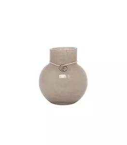 Ernst Glasvas Rund D9 H10, Beige